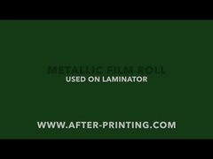 Film métallisé BOPP Polyester Film métallique Fabricant Chine