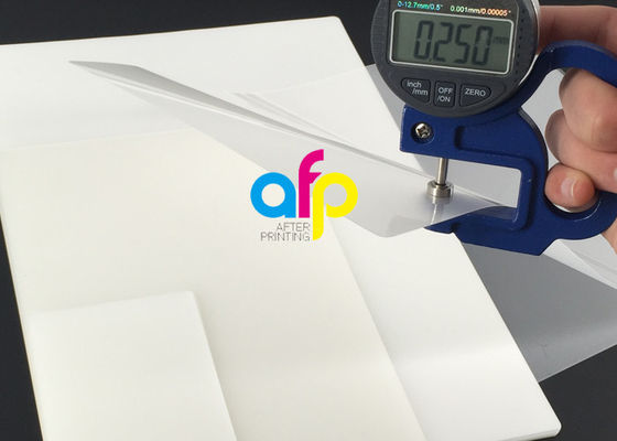 60 - Les poches de stratification de film de 250 microns, CHOIENT les poches de stratification de 150 microns