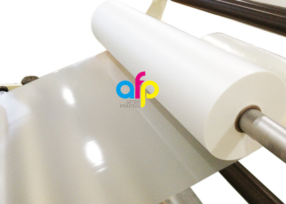 Film de stratification adapté aux besoins du client 15micron - 30micron de lustre latéral simple de la couronne BOPP