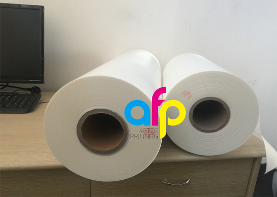 Matériel fait sur commande de colle d'EVA de base de film du film BOPP de stratification de toucher doux