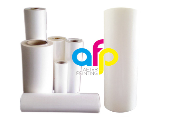 Taille adaptée aux besoins du client brillante/petit pain stratification de Matt, petit pain en stratifié clair en plastique