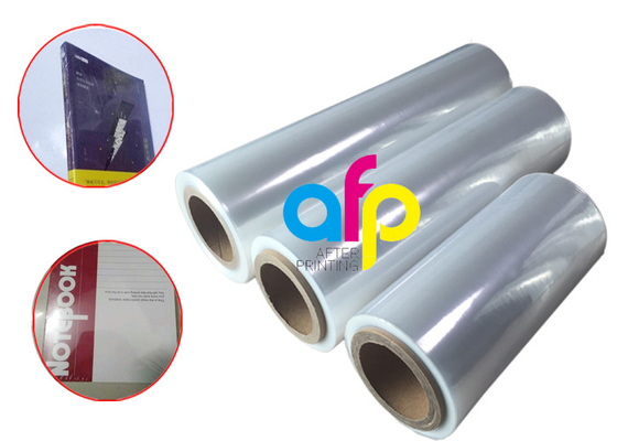 Blessure simple pliée par centre de film de rétrécissement de la chaleur de POF pour empaqueter le noyau de papier de 3 pouces