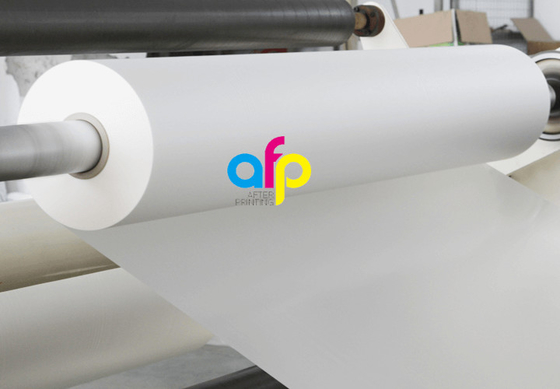 Transaprent film de stratification de polyester du noyau BOPP de 1 pouce pour la stratification