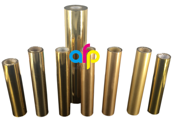 Aluminium d'estampillage chaud de catégorie de papier Rolls couleur de noyau de papier de 1 pouce/3 pouces diverse