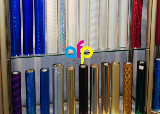 Aluminium d'estampillage chaud de catégorie de papier Rolls couleur de noyau de papier de 1 pouce/3 pouces diverse