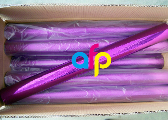 Film olographe de Bopp de couleurs métalliques pour l'estampillage doux de plastique/PVC