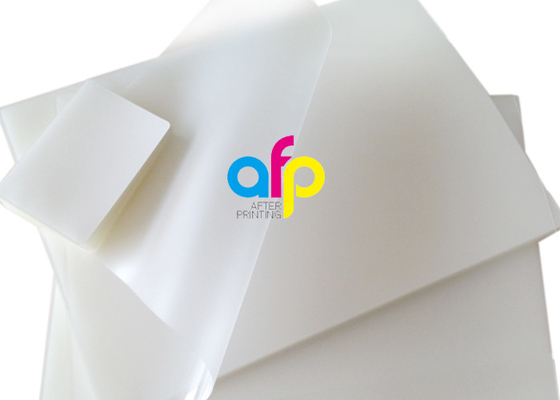 Feuille de stratification de film de poche sèche d'ANIMAL FAMILIER pour la stratification de document de bureau 60 microns