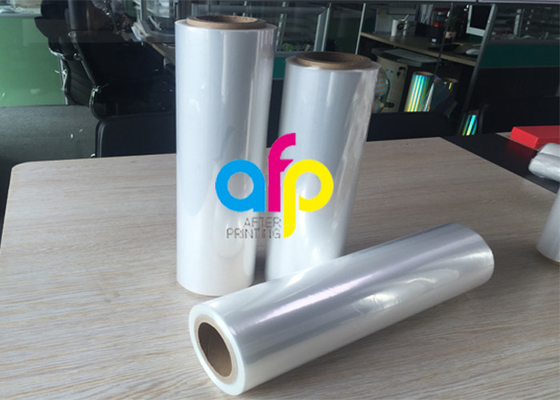 Film de rétrécissement de Pof de haute performance, film transparent mou Rolls d'enveloppe de rétrécissement