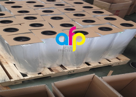 Le film de rétrécissement en plastique d'extrusion multiple, simple film de rétrécissement de POF Rolls