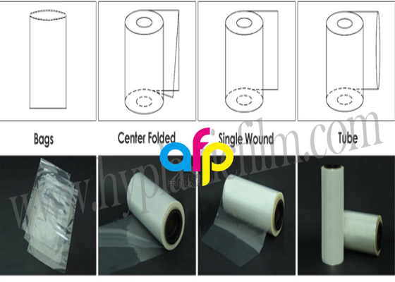 Film de rétrécissement de Pof de haute performance, film transparent mou Rolls d'enveloppe de rétrécissement