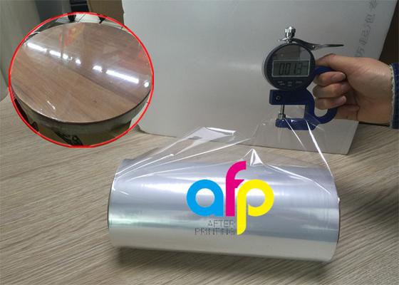 Blessure simple pliée par centre de film de rétrécissement de la chaleur de POF pour empaqueter le noyau de papier de 3 pouces