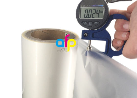 Petit pain de impression/de emballage de stratifié de courant ascendant, film thermoscellable mou de BOPP