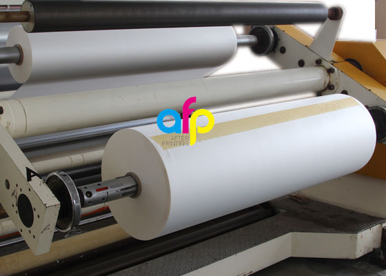 Le film thermique mou de stratification de BOPP, la finition mate BOPP sèchent le film en stratifié d'effacement