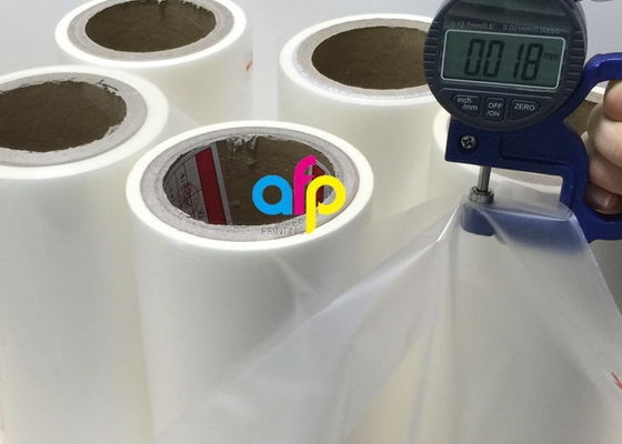 25 microns Matt Laminating Film Roll, films de stratification de 495mm * de 3000m BOPP