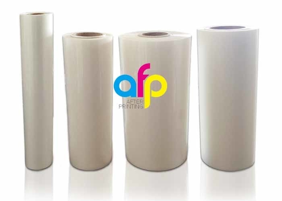 Film de stratification de petit pain clair pour le matériel de papier de polyester de stratification