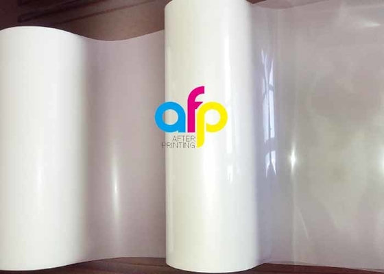Film de stratification de petit pain clair pour le matériel de papier de polyester de stratification