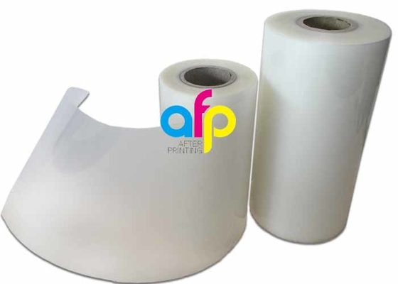 Matériel mat véritable/vrai de film de stratification de petit pain de 75 MIC de polyester