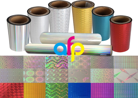 Film olographe coloré/transparent de laser avec des modèles largeur de 180 - de 1880mm