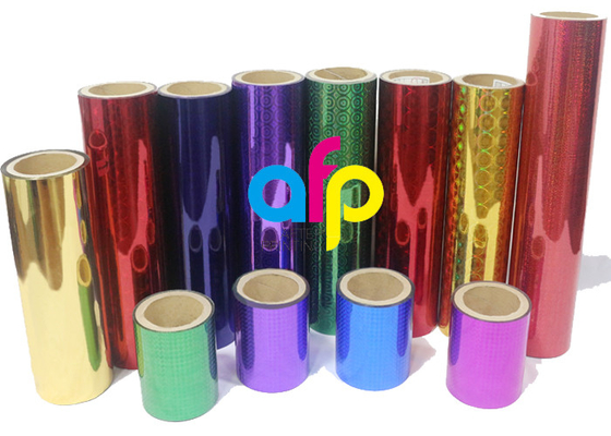 Film olographe de laser de film thermique olographe de stratification pour l'emballage cadeau