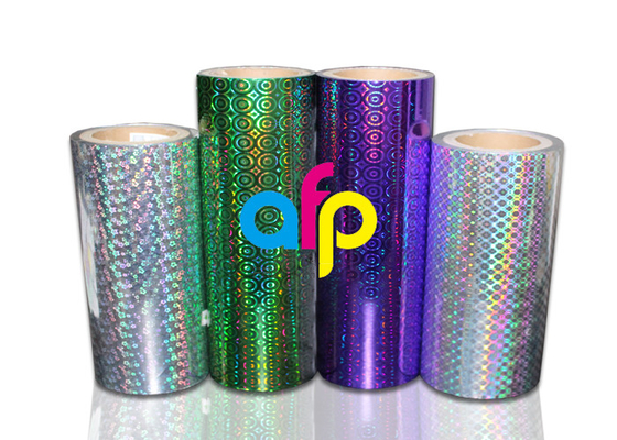 Film olographe de laser de BOPP pour la machine de stratification largeur de 180mm - de 1300mm