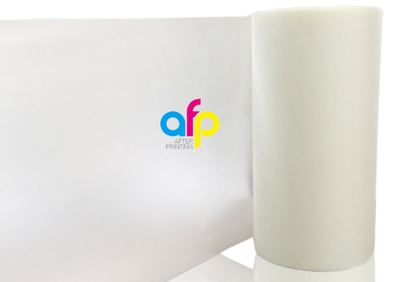 Impression de film de couverture de livre de Bopp de film transparent stratifié par film thermique doux de contact