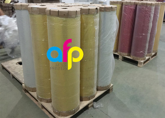 25 microns ont métallisé le film de polyester, petit pain de film chaud de polyester de stratification