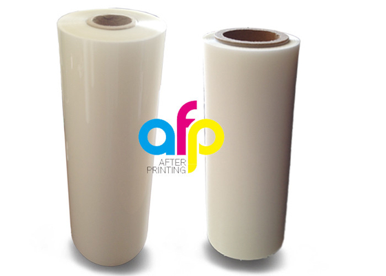film thermique de stratification de Bopp de noyau de 58mm 1,5 mil mil/3 brillant/finition de Matt
