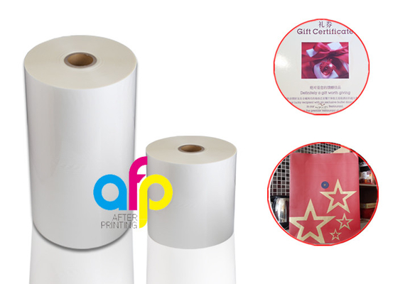 Film mat de stratification thermique mou de stratification de film de BOPP pour le vernis UV