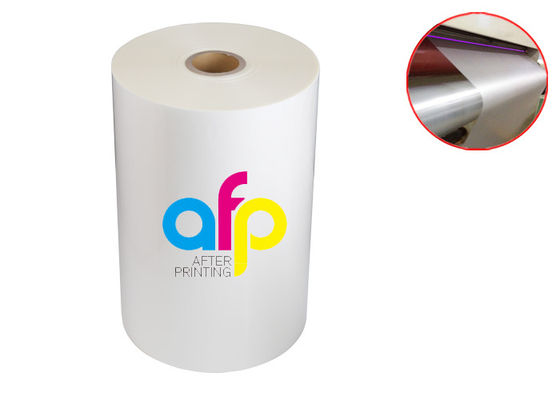 Le film thermique mou de stratification de BOPP, la finition mate BOPP sèchent le film en stratifié d'effacement