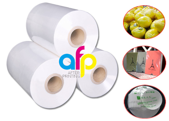 Film de rétrécissement de Pof de haute performance, film transparent mou Rolls d'enveloppe de rétrécissement