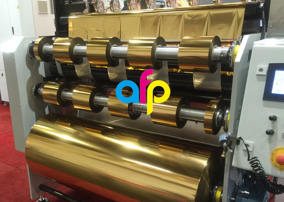 Aluminium d'estampillage chaud de papier superbe petit pain de taille de 640mm * de 120m épaisseur de 16 microns