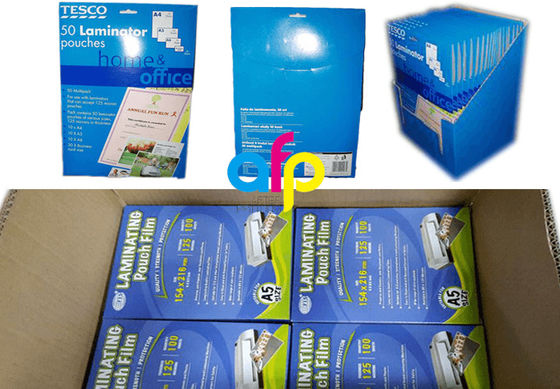 Film de stratification en poche A4