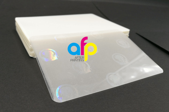 Film de stratification adapté aux besoins du client de Logo Brand Pet Holographic Pouch d'hologramme