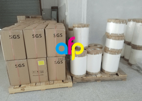 Film d'impression étirable Film d'impression transparent brillant et mat BOPP + EVA