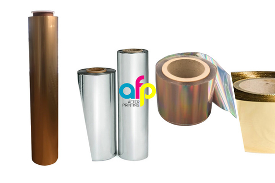 De plus larges aluminium froids de estampillage d'argent et de laser d'or d'aluminium de couverture